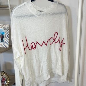 Howdy Oversized Sweater